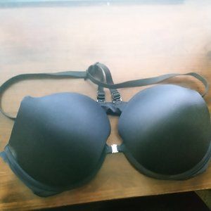 Push Up Black La Senza Front Clasp Bra